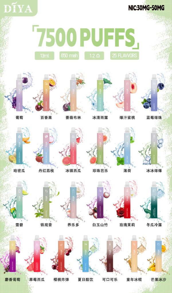 DIYA叮啞拋棄7500口✨水果味還原度極高💖 CP值拉滿🔥店長推薦 活動10送1