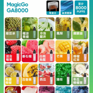 🔥RELX 悅刻拋棄式GA8000口 有油就有電 透明油艙 高顔值（免充電）